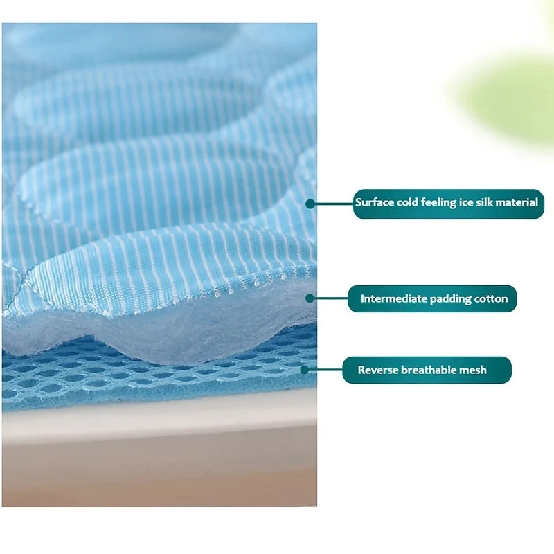 Pet Cooling Mat – Summer Ice Pad for Dogs & Cats (All Sizes)