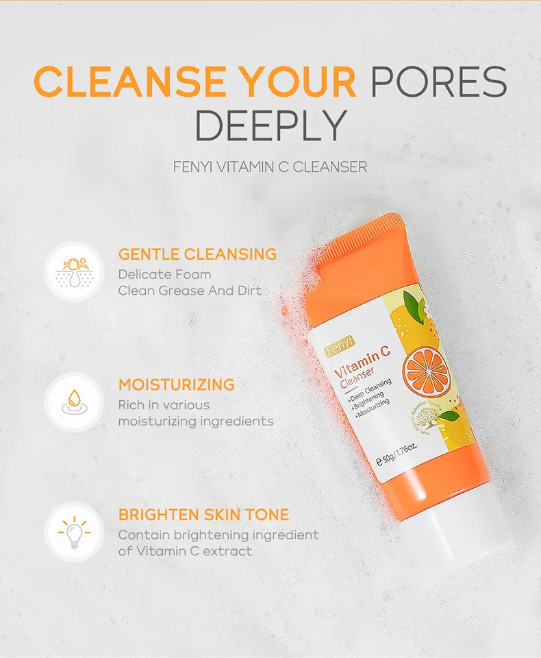 Facial Cleanser Skin Deep Cleansing Moisturizing Blackhead Removal