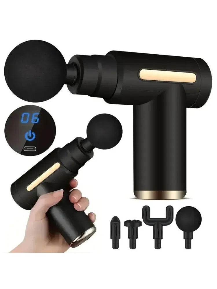 Mini Deep Tissue Massage Gun – Portable Muscle Relaxer