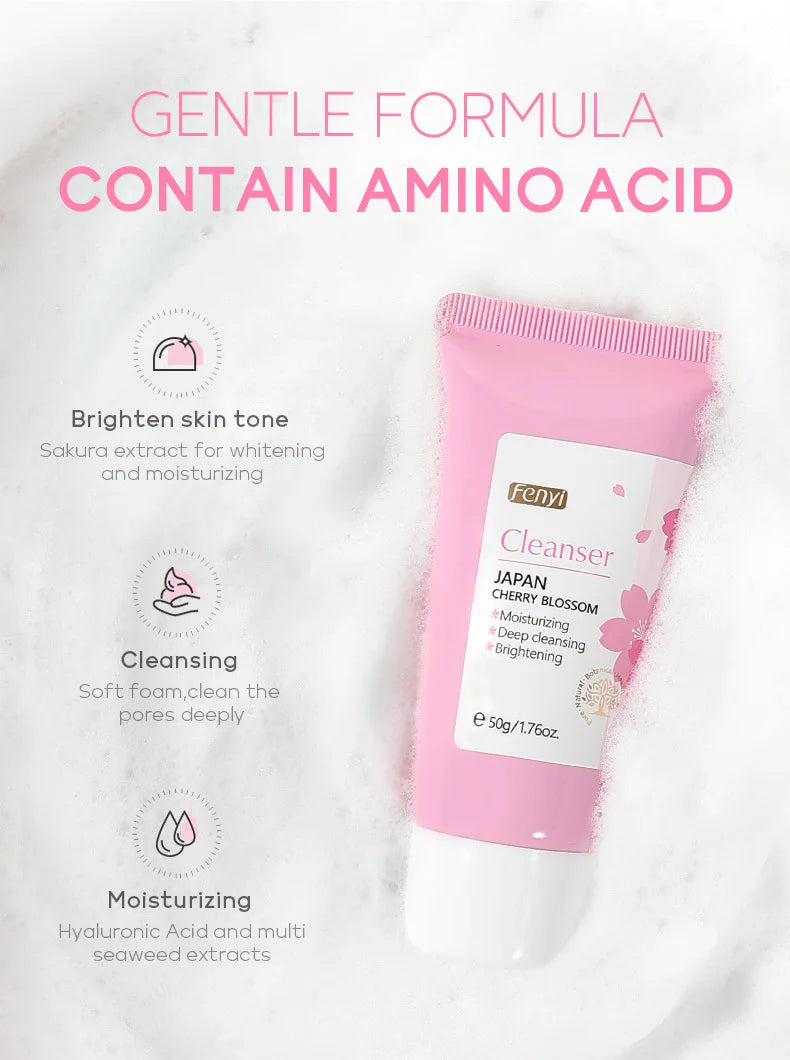 Facial Cleanser Skin Deep Cleansing Moisturizing Blackhead Removal