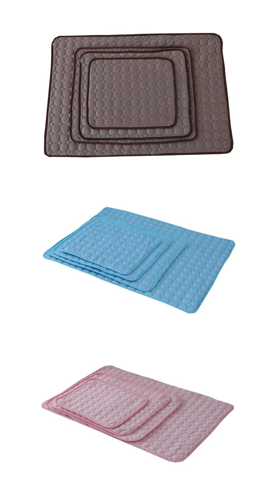 Pet Cooling Mat – Summer Ice Pad for Dogs & Cats (All Sizes)
