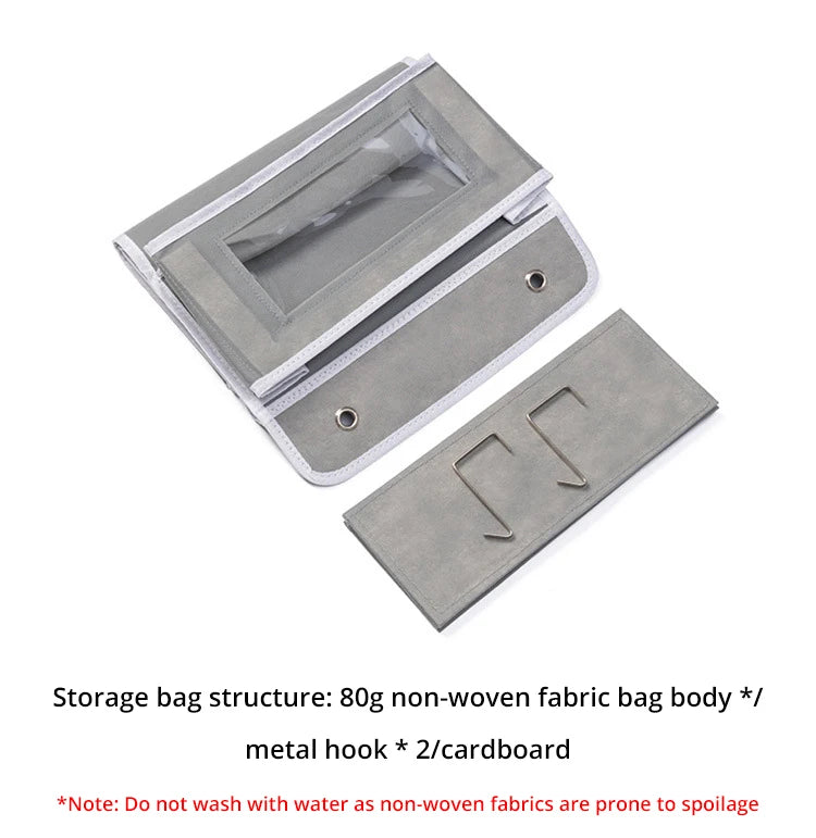 Four-layer Storage Bag Door Hanging Fabric Organizer Bag For Sundries Items Underwear Socks