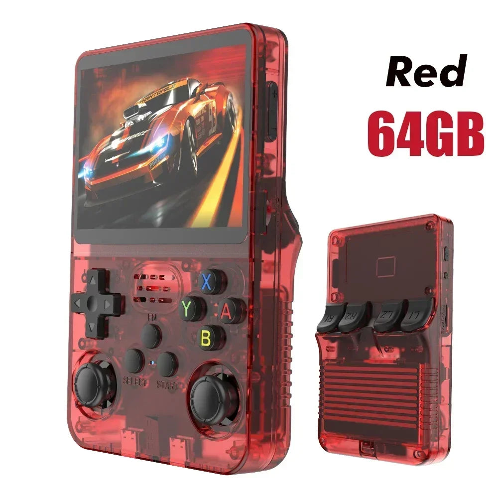 R36S Retro Handheld Game Console – 3.5" IPS Screen