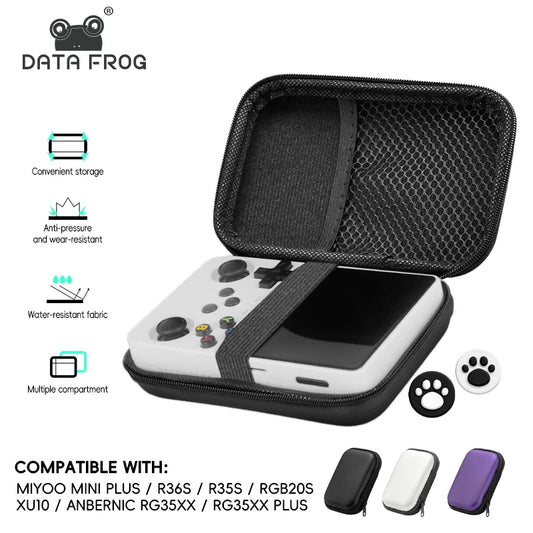 Retro Game Console Case – Protective EVA Travel Bag (Fits R36S & More)