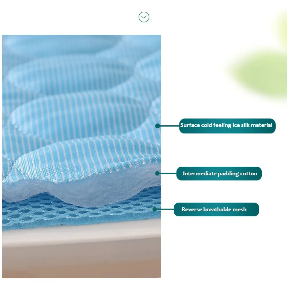 Pet Cooling Mat – Summer Ice Pad for Dogs & Cats (All Sizes)