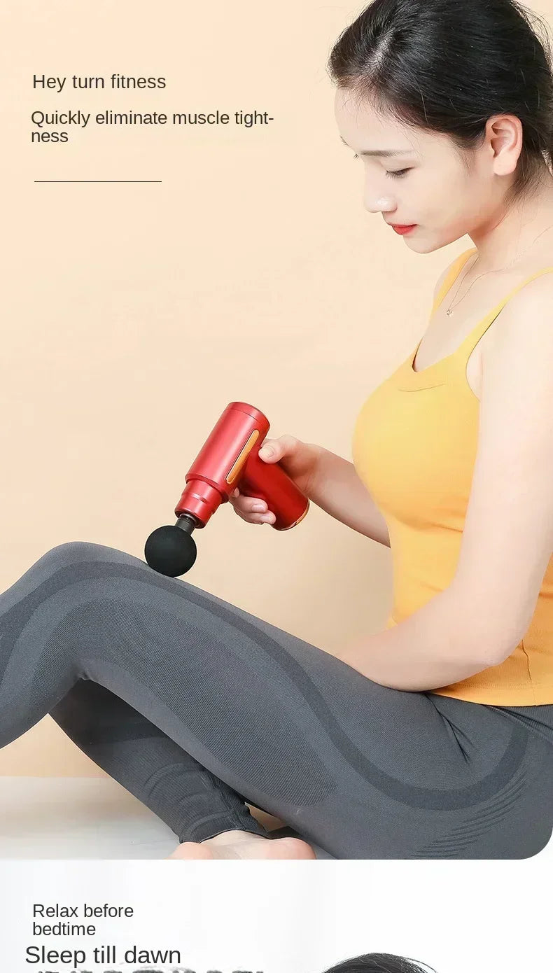 Mini Deep Tissue Massage Gun – Portable Muscle Relaxer