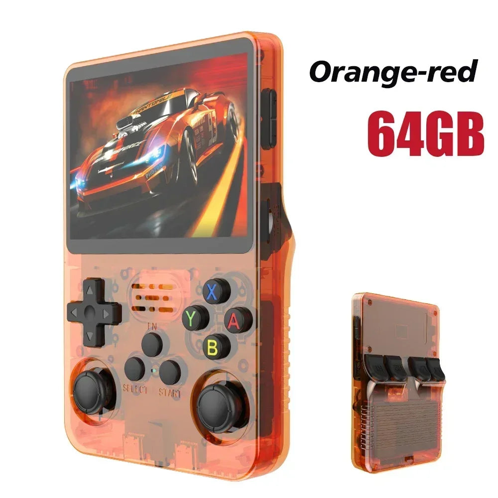 R36S Retro Handheld Game Console – 3.5" IPS Screen