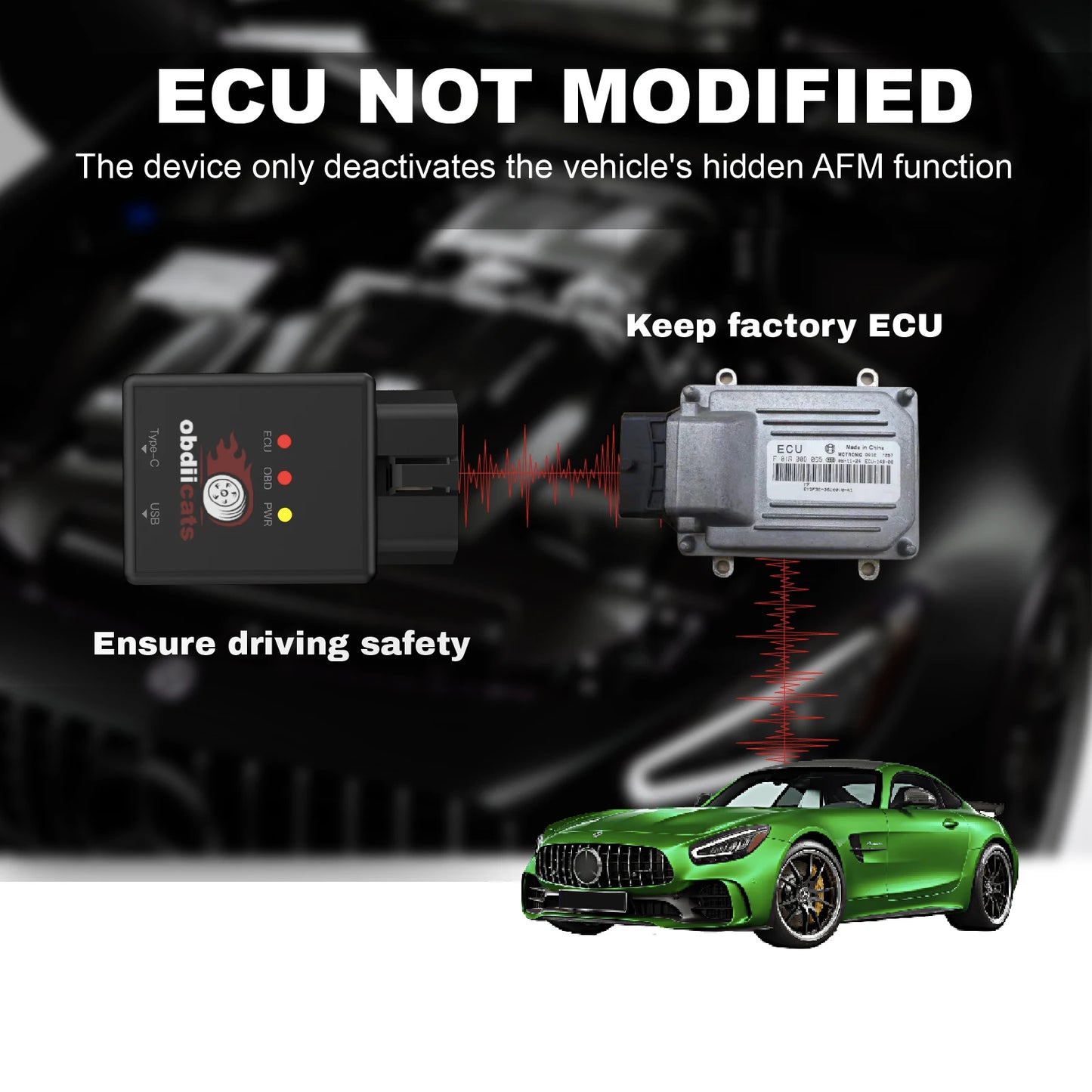 2-in-1 OBD Fuel Saver & Fast Charger – Chip Tuning for Gas & Diesel Cars