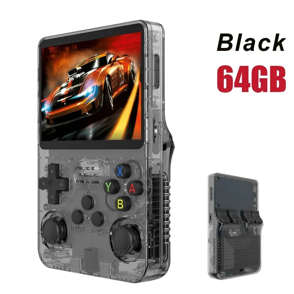 R36S Retro Handheld Game Console – 3.5" IPS Screen