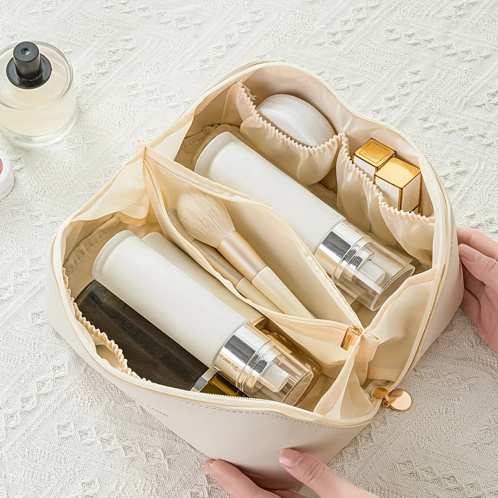 Makeup Organizer Female Toiletry Kit Bag Make Up Case Storage Pouch Luxury Lady Box