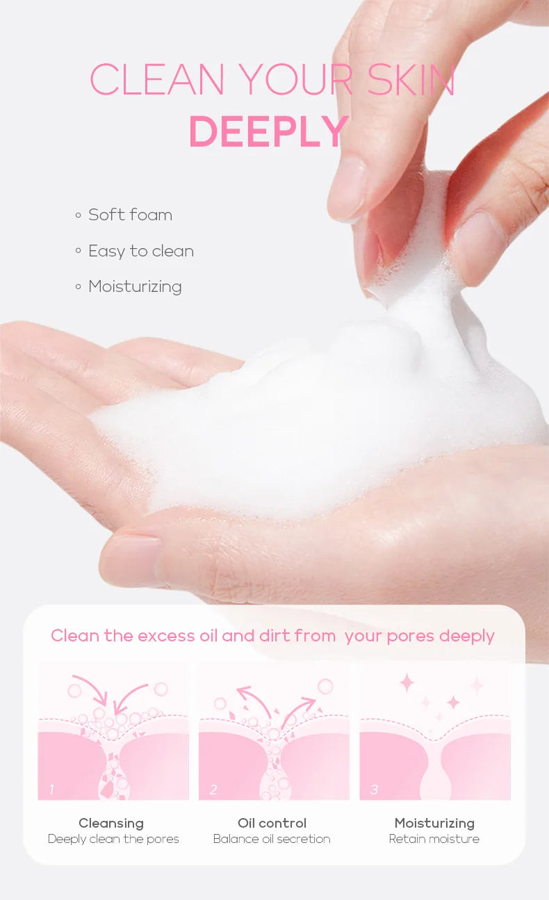 Facial Cleanser Skin Deep Cleansing Moisturizing Blackhead Removal