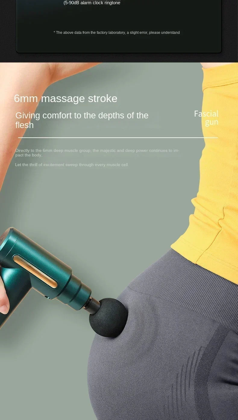 Mini Deep Tissue Massage Gun – Portable Muscle Relaxer