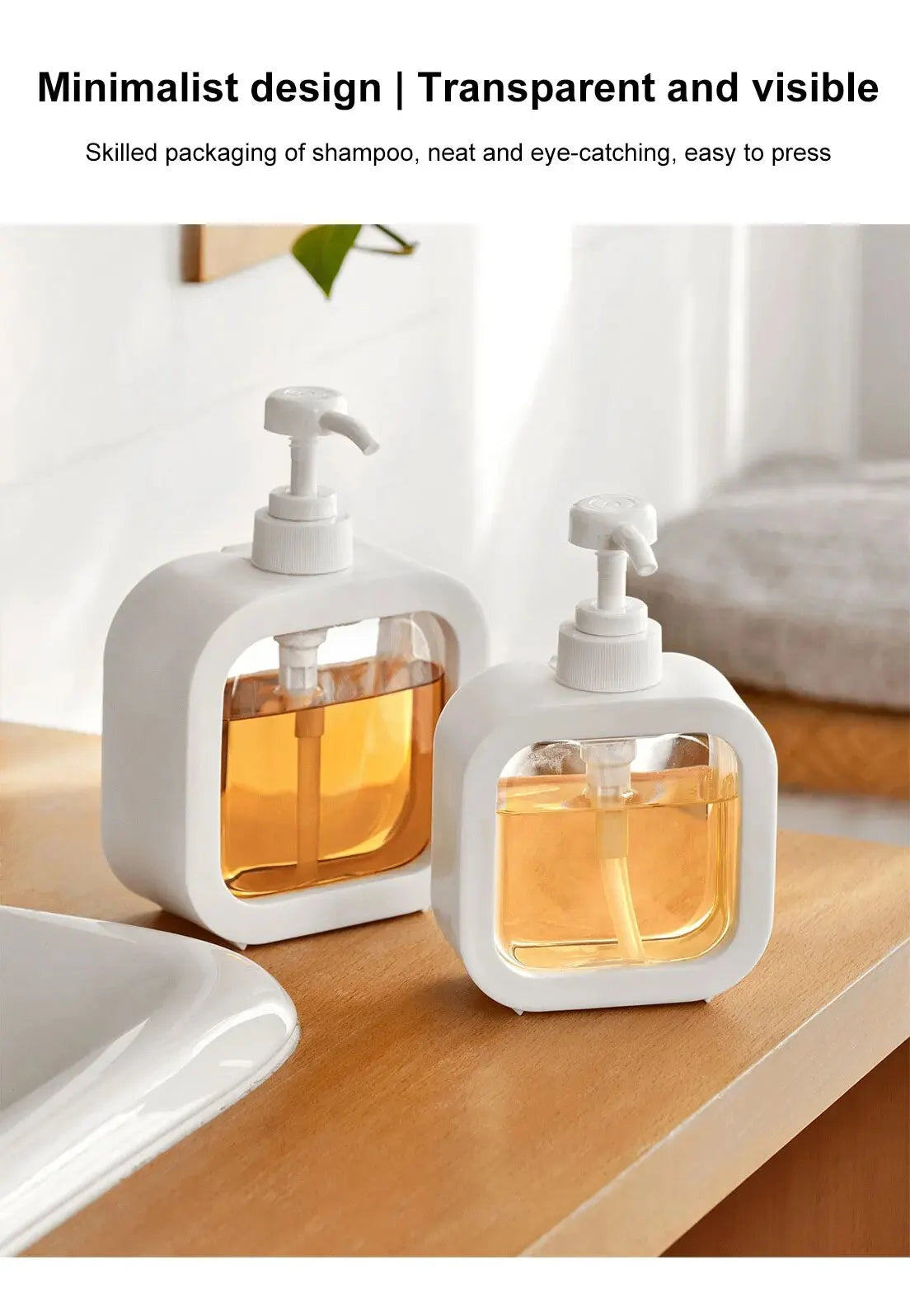 Bottle Laundry Detergent Dispensing Bottle and Shower Gel Detergent Dispensing Bottle
