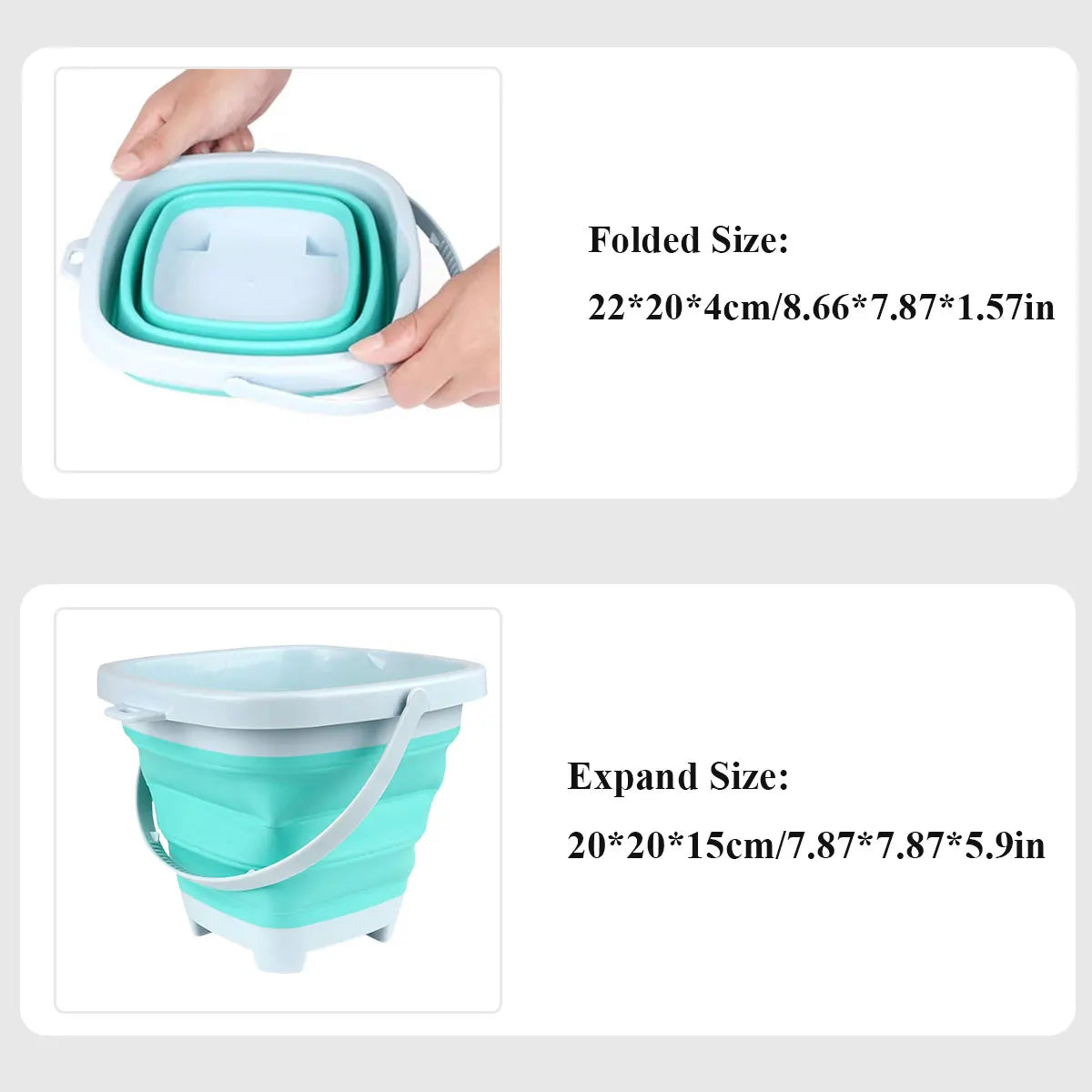 Beach Sand Play Water Set Folding Bucket Summer Toys for Children Kids Outdoor Game Sandbox Accessories Color Random