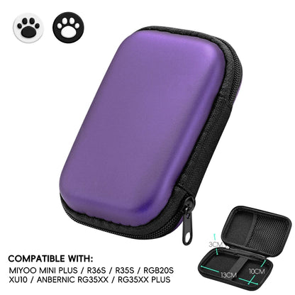 Retro Game Console Case – Protective EVA Travel Bag (Fits R36S & More)