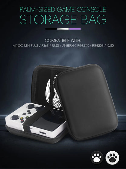 Retro Game Console Case – Protective EVA Travel Bag (Fits R36S & More)