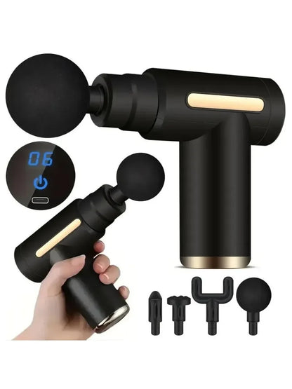 Mini Deep Tissue Massage Gun – Portable Muscle Relaxer