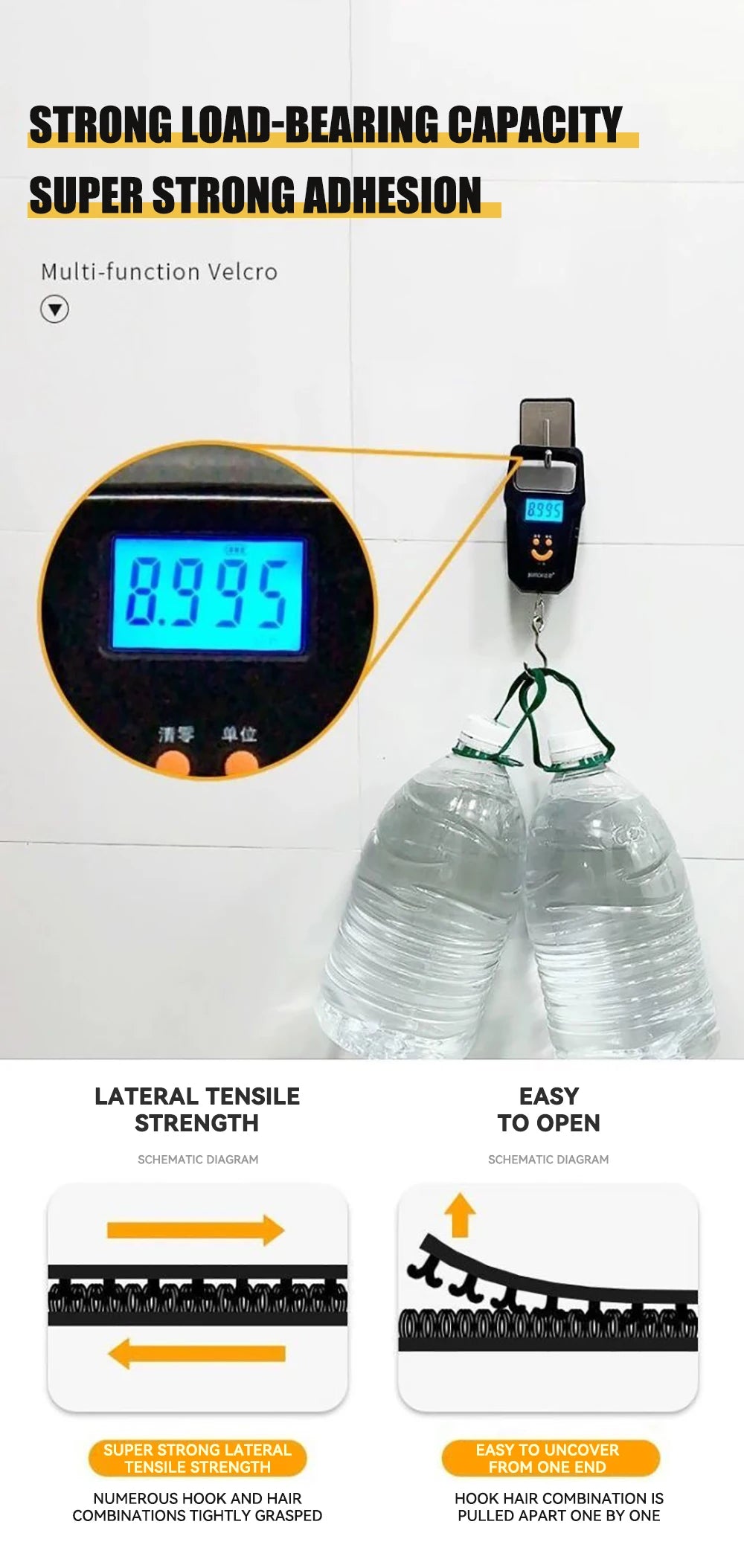Double-Sided Adhesive Fastener Tape