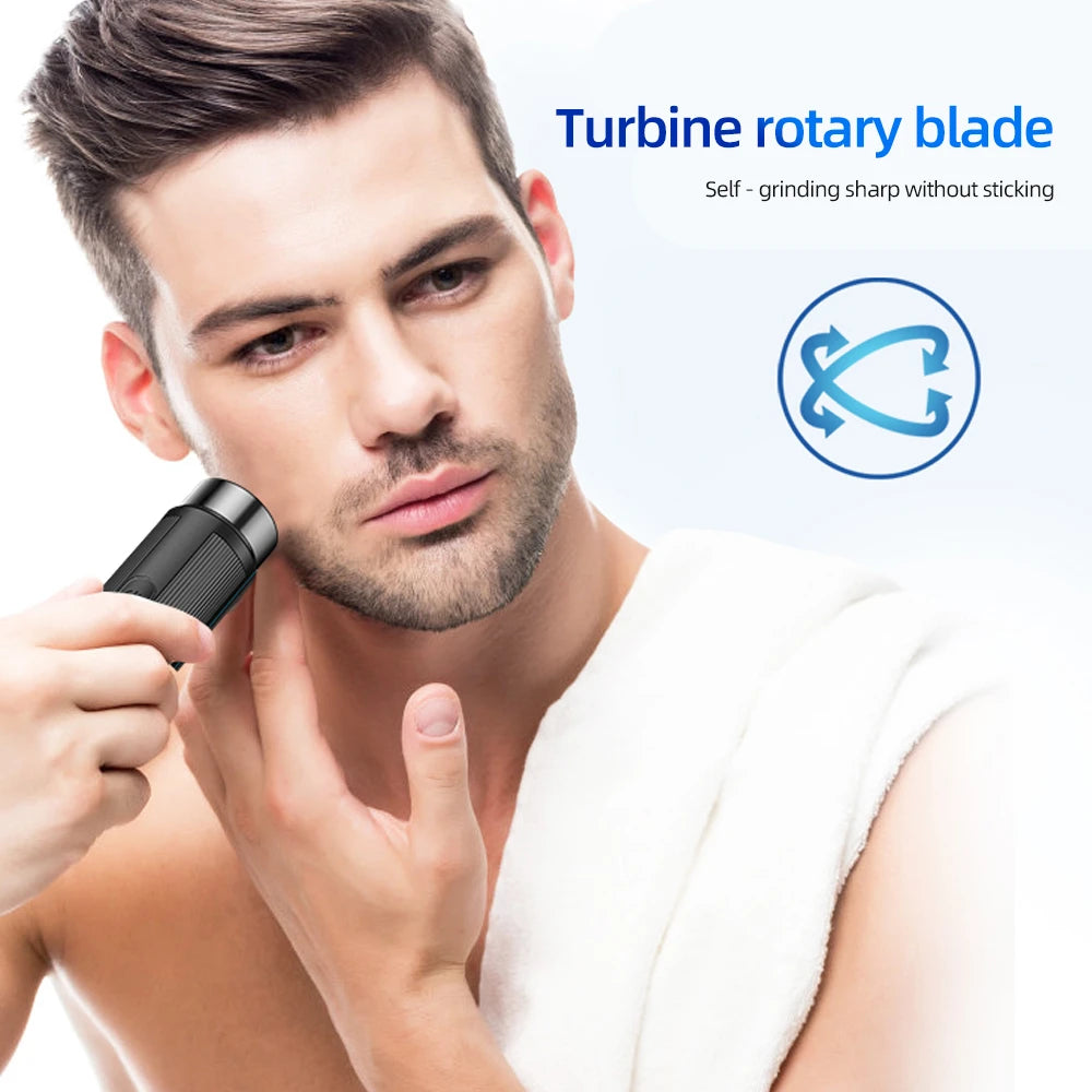 Men's Mini Electric Shaver Rechargeable