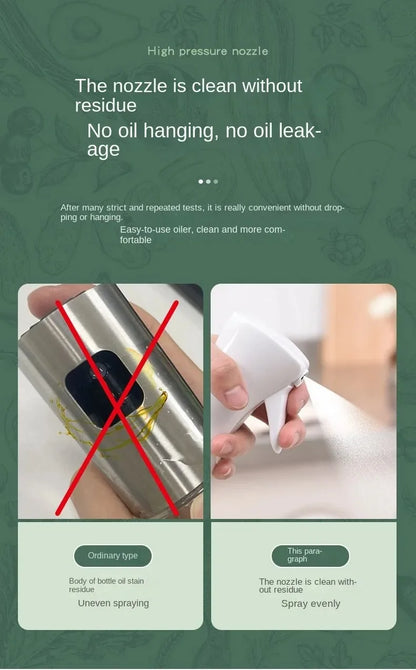 Oil Spray Bottle for Kitchen Use