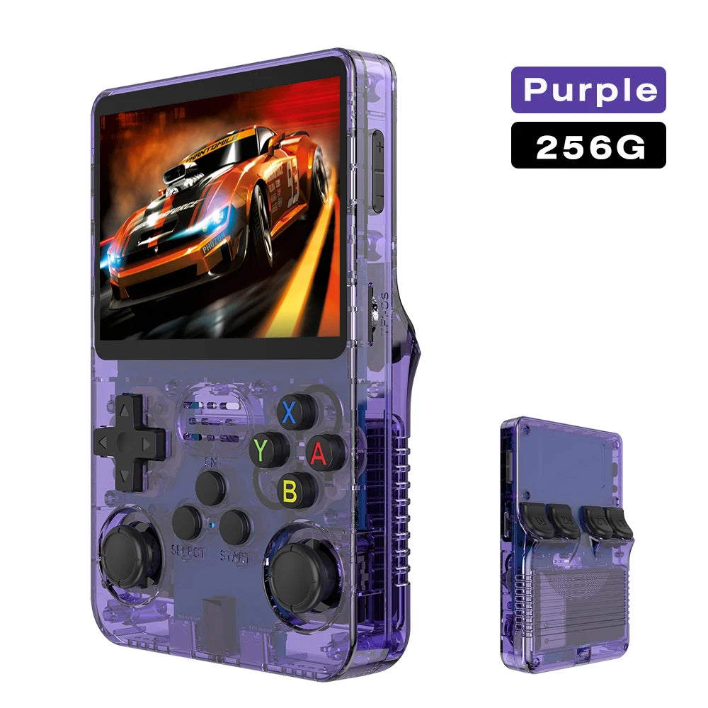 R36S Retro Handheld Game Console – 3.5" IPS Screen