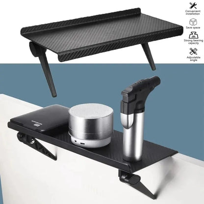 Computer and TV Screen Storage Rack Wireless Router Set-top Box Rack No Perforated Storage Bracket Divine Tool