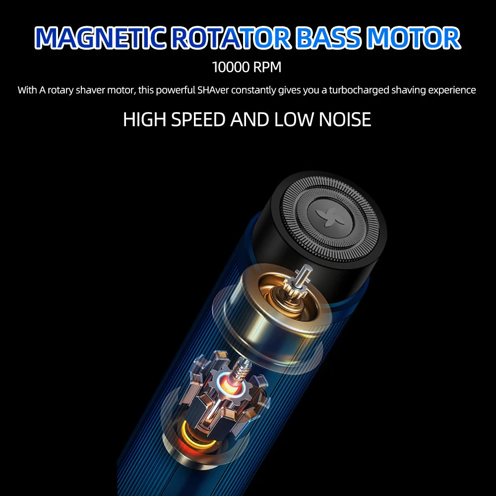 Men's Mini Electric Shaver Rechargeable