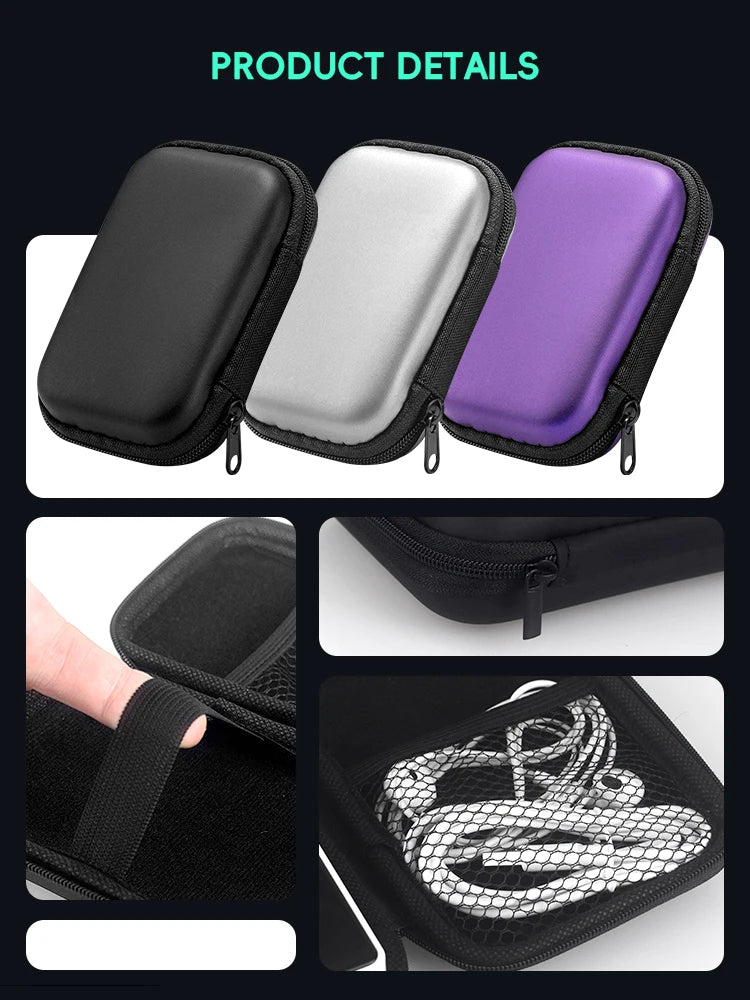 Retro Game Console Case – Protective EVA Travel Bag (Fits R36S & More)