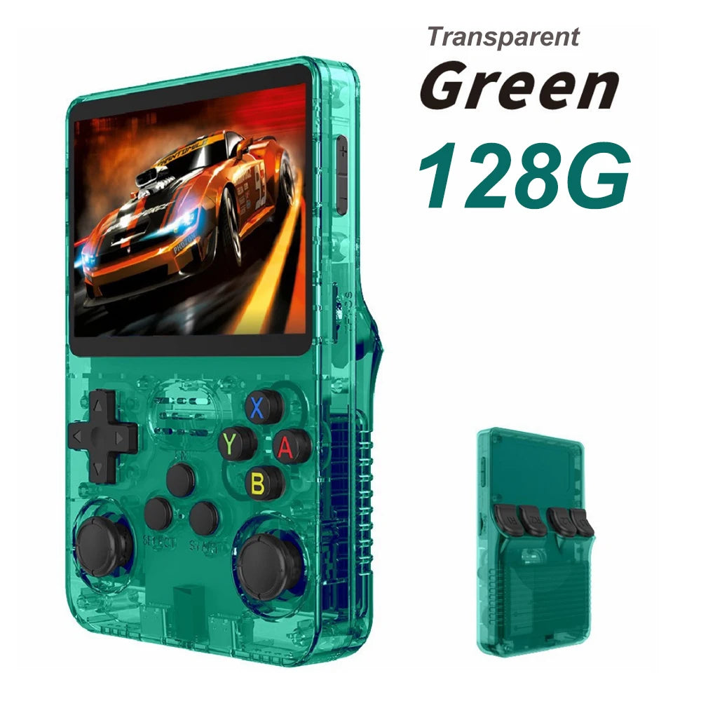 R36S Retro Handheld Game Console – 3.5" IPS Screen