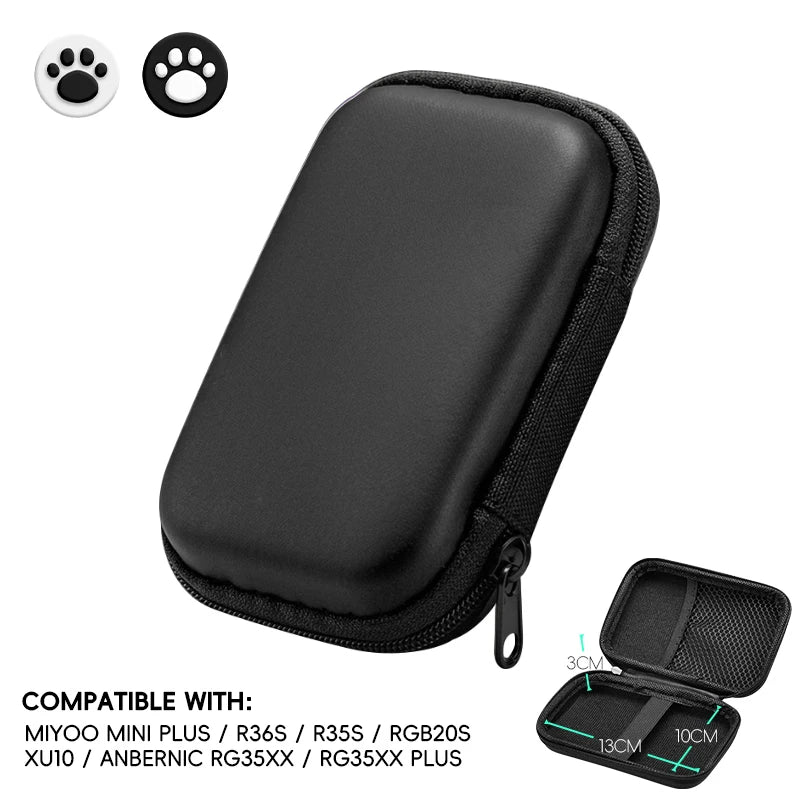 Retro Game Console Case – Protective EVA Travel Bag (Fits R36S & More)