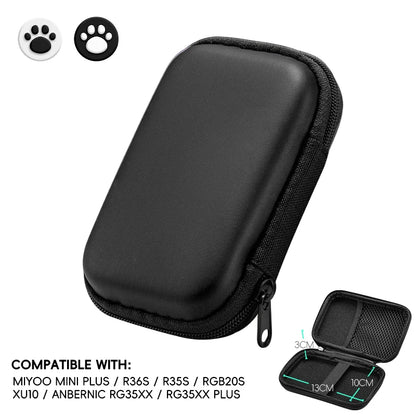 Retro Game Console Case – Protective EVA Travel Bag (Fits R36S & More)