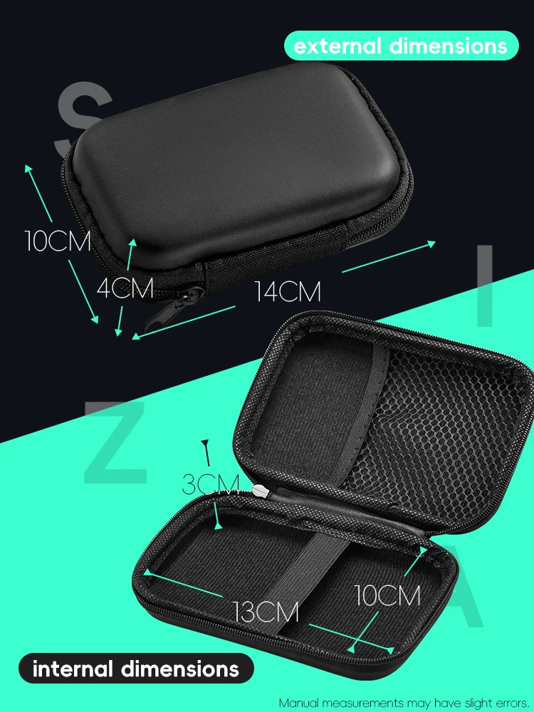 Retro Game Console Case – Protective EVA Travel Bag (Fits R36S & More)